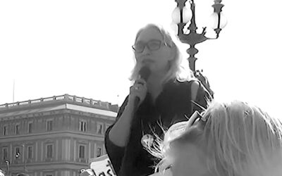 Männerkundgebung am Parlament